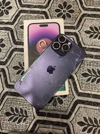 آيفون ١٤ برو ماكس • ٢٥٦ • ضهر مكسور