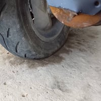 دراجه مثل مااشوف بعينك كوم حديد بس هيه شغله مابيها شي نقصها بس تاير ال...