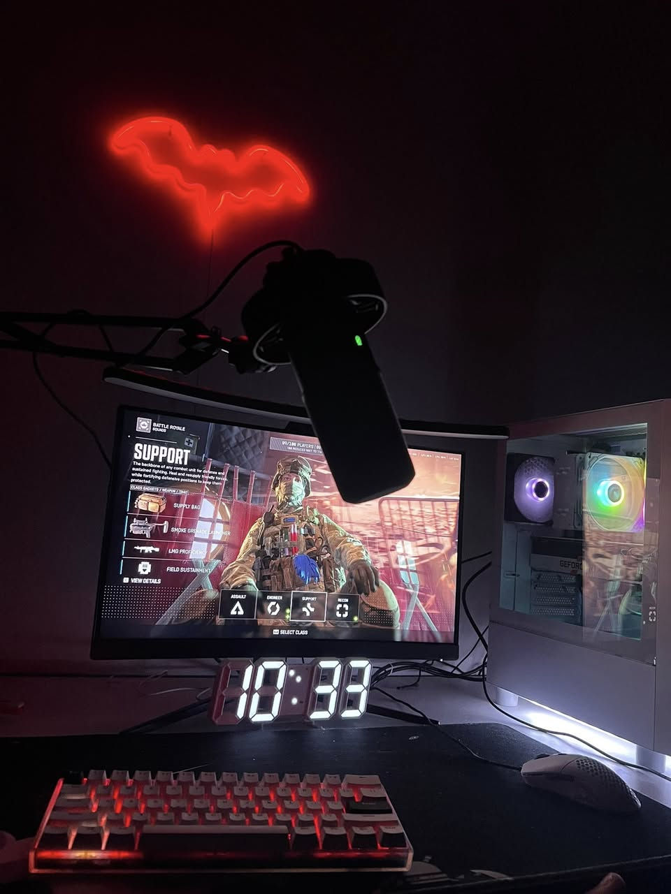 السلام عليكم
بي سي للبيع 

Rayzen 5600

MB B550

رامات 8*2

Rtx 3060

وشاشة msi 

144

24hz

رايدها بمليون و100

مكاني بغداد 

***********
