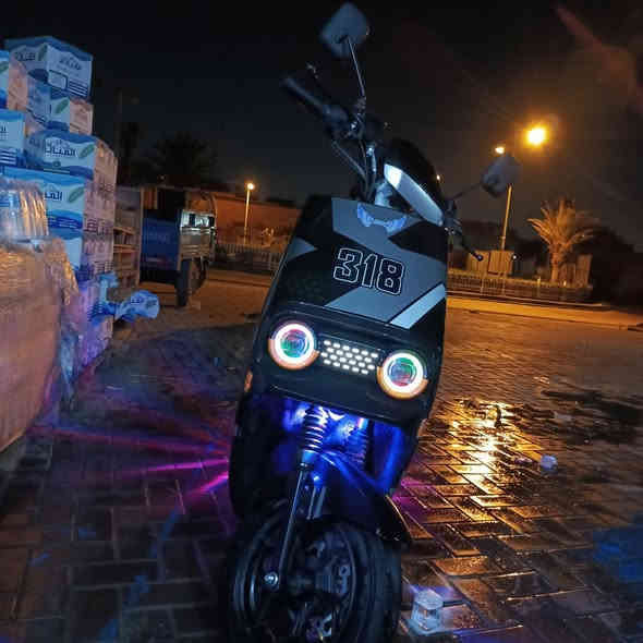 دراجة 318 مال رمبة نازلة قبل 2شهر بيهة اوراق من معرض يوسف جوية دراجة مكفولة من كلشي سعر700وبيهة مجال مكان بغداد ***********
