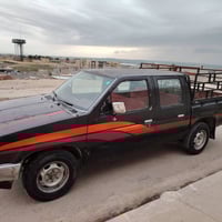 نيسان بيكم  موديل 92 صبغ جمالي  مكينه وگير شرط  شرط  التحويل  السعر 40...