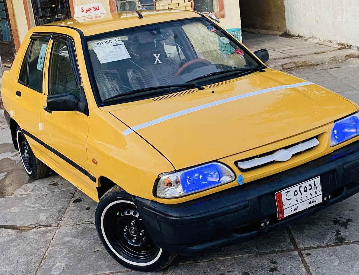 للبيع سايبا 2016 رقم الماني تحويل مباشر سنويه مجدده مصفره هيئه واغرامات كير ومحرك مكفولات تخم تاير ابو الخط تبريد شغال شواصي نضاف بيهه جاملغ مبدل بلادي بدون ضرر فقط السعر 33وبيه مجال رقم ***********مكان بغداد
