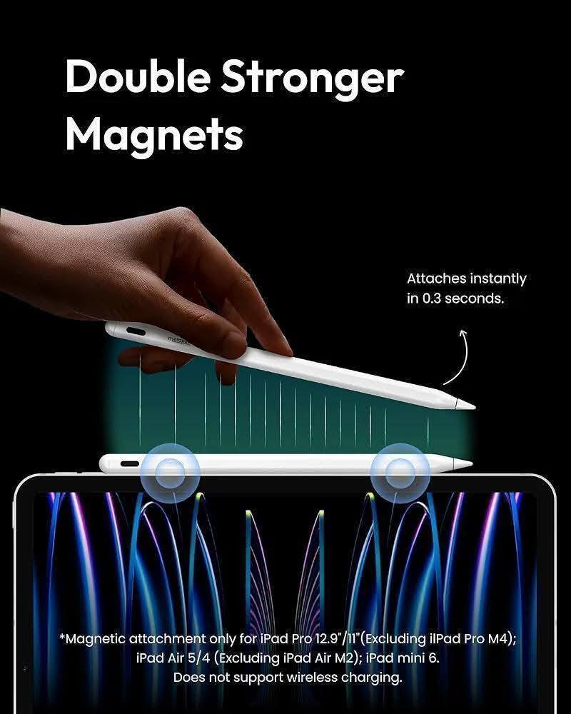 قلم ايباد metapen A8 🫡🔥

متوافق مع اجهزة الايباد من 2018 فما فوق ✅

يدعم راحه اليد ✅ 

شحن تايب سي ✅ 

احدث شريحه مدعومه بالذكاء الاصطناعي ✅

شحن لمدة 30 دقيقه ينطيك استخدام لمدة 10 ساعات ✅ 

حساسيه عاليه بدقه بكسل تصل  الى 0.1 مم ✅

يدعم الالتصاق المغناطيسي ✅ 

يدعم خاصيه توفير الطاقه ✅

يعمل بزاويه 90/45/15 ✅

تشغيل واطفاء عن طريق اللمس ✅ 

مناسب للدراسه - الرسم - الكتابه  ✅ 

السعر 18 الف والتوصيل مجاني 🫡🔥

توصيل جميع محافظات العراق ا 🚙🚗 

للأستفسار والحجز التواصل واتساب 📞 

***********

عنوان المركز : بغداد الحريه الثانيه شارع الحريه الثانيه قرب مكتبه الكراون مقابل صيدليه العنفوان مركز شمس للموبايل
