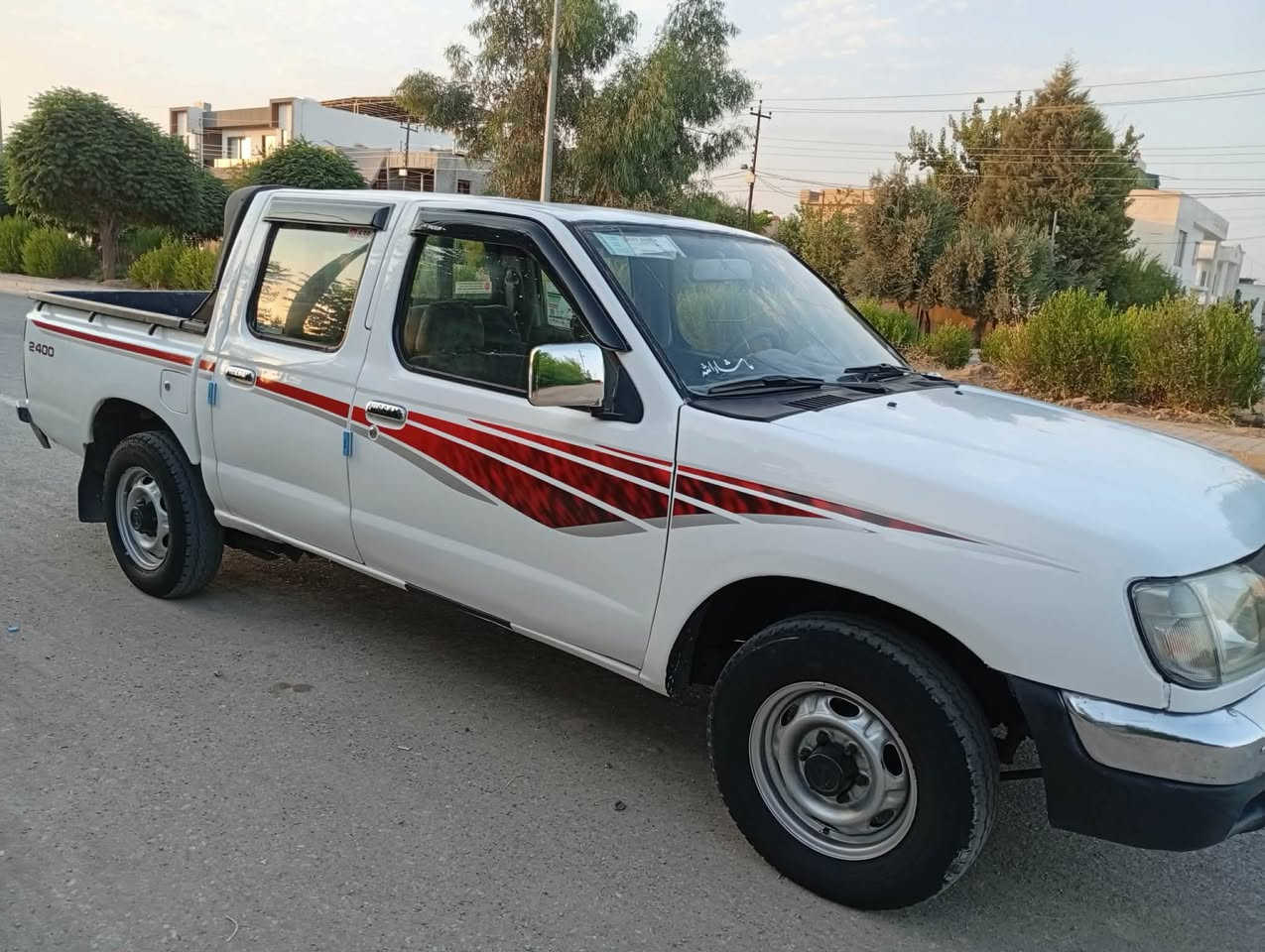 پیکاب نیسان بۆ فرۆشتن 
کامل پەمپە لە سەر ساقی 
کۆدی بۆ کراوە بەناوی خۆمەوە
دەعموولێدراوی نییە 
شوێن هەڵەبجەی تازە 
سعری 53 گەڵاو معامەلەیەکی برایانە
*********** حلبجة, السليمانية
