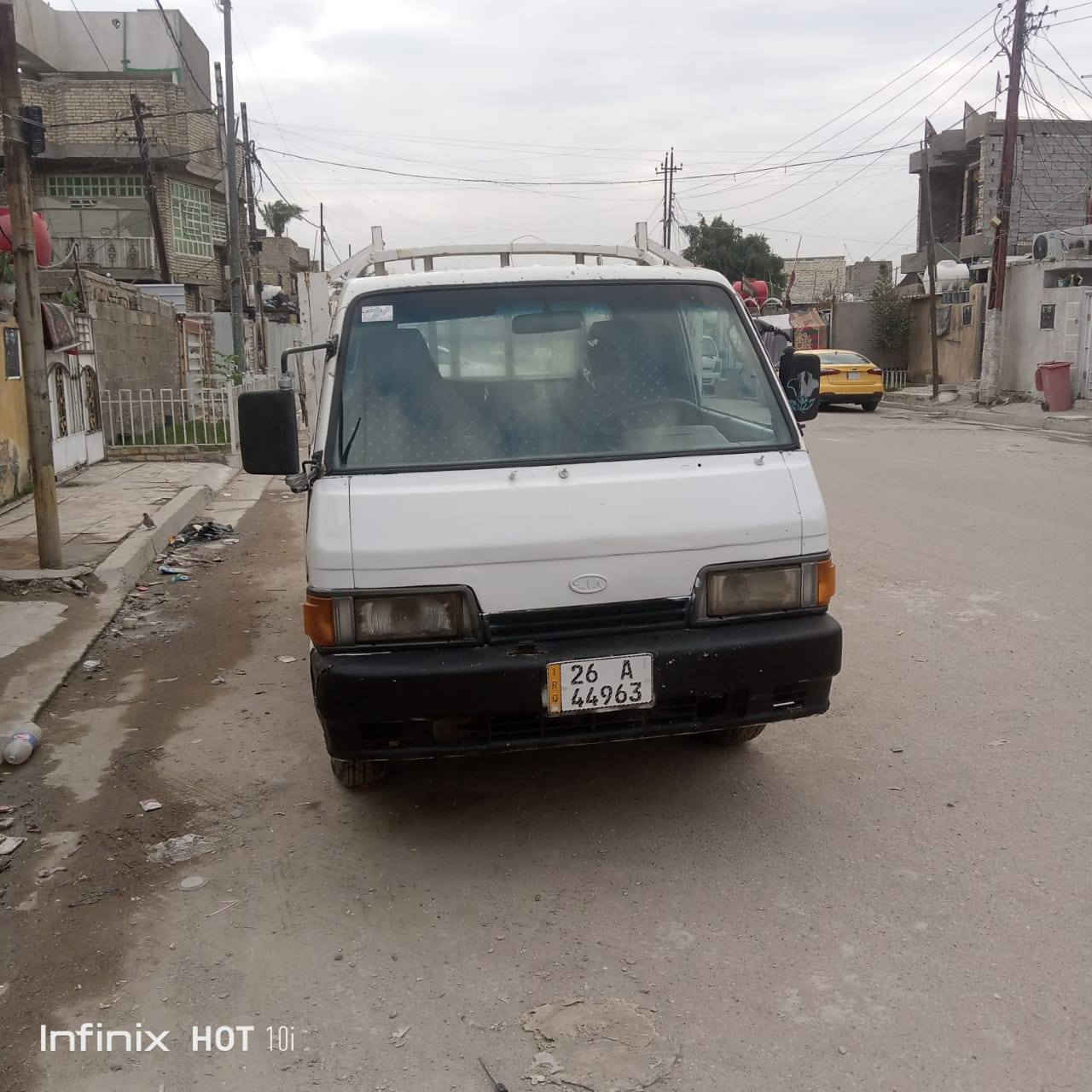 كيا بنكو موديل 94رقم صلاح الدين نكليزي  سنويه 230محرك  كير اكسن شاصي مكفولات سعر 37وبيهه مجال سكن بغداد ***********
