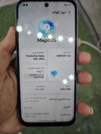 للبيع هونر X6c  ذاكرة 128 عشوائية 6+6  جهاز استخدام قليل ملحقات كاملة ...