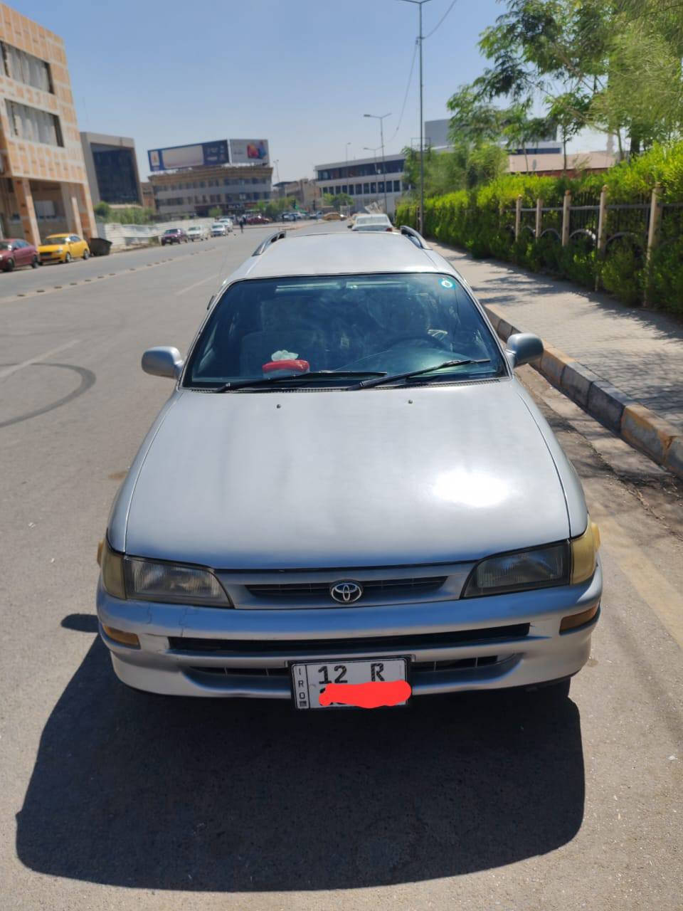 للبيـــــــــــــــــــــــــع 
سيارة كورلا استيشن موديل ١٩٩٦ محور
كير توماتيك 
محرك ١٦٠٠ 
مصبوغة عام جمالية 
رقمها نينوى دولي 
سنوية بأسمي نهاية سنة ٢٠٢٦
السعر ٥٠ ورقة وبيها مجال
للإستفسار على هذا الرقم ***********
موصل / حي المنصور
