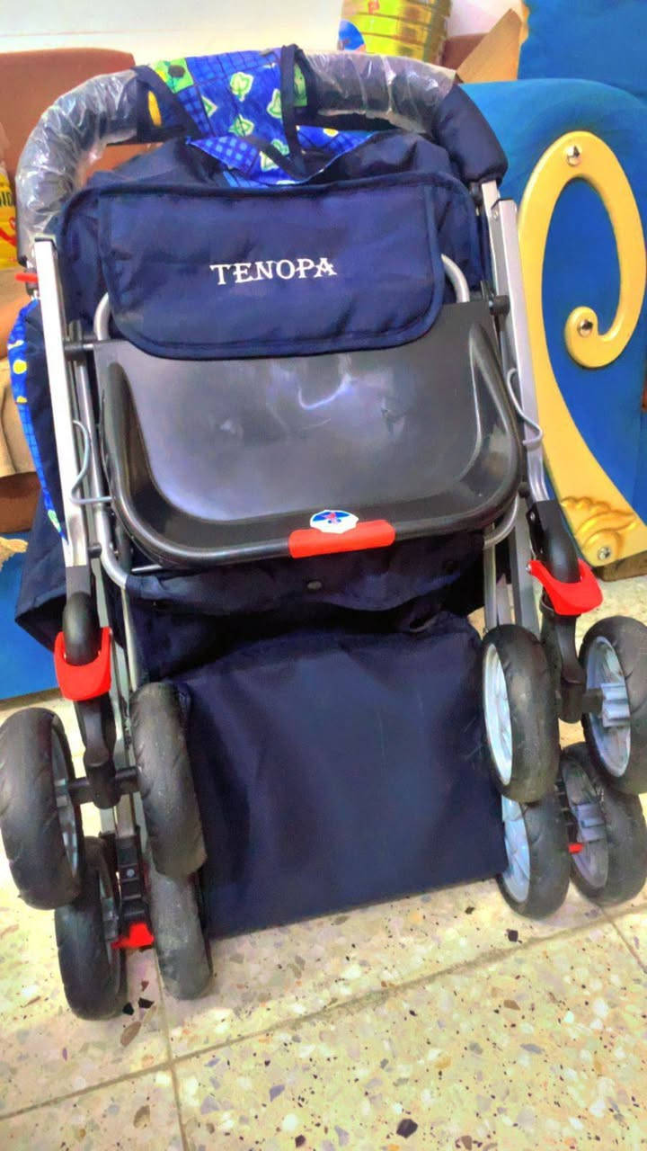 عربانه طفل ماركه TENOPA
اوربي الصنع
تايرات بريك امامي خلفي
دبلات بالتاير 
360 درجه يفتر
سله
جنطه خلفيه
تتحمل وزن كلش هواي
جديده بالنايلون بعدها

مستعمله بس حك الفتح

55 الف وبيهه مجال حك الجيه
او توصيل حسب الاتفاق

الشعب


**إذا كنت صاحب هذا الإعلان وتريد حذفه لأي سبب، رجاءا أرسل رسالة إلى الدعم الفني**