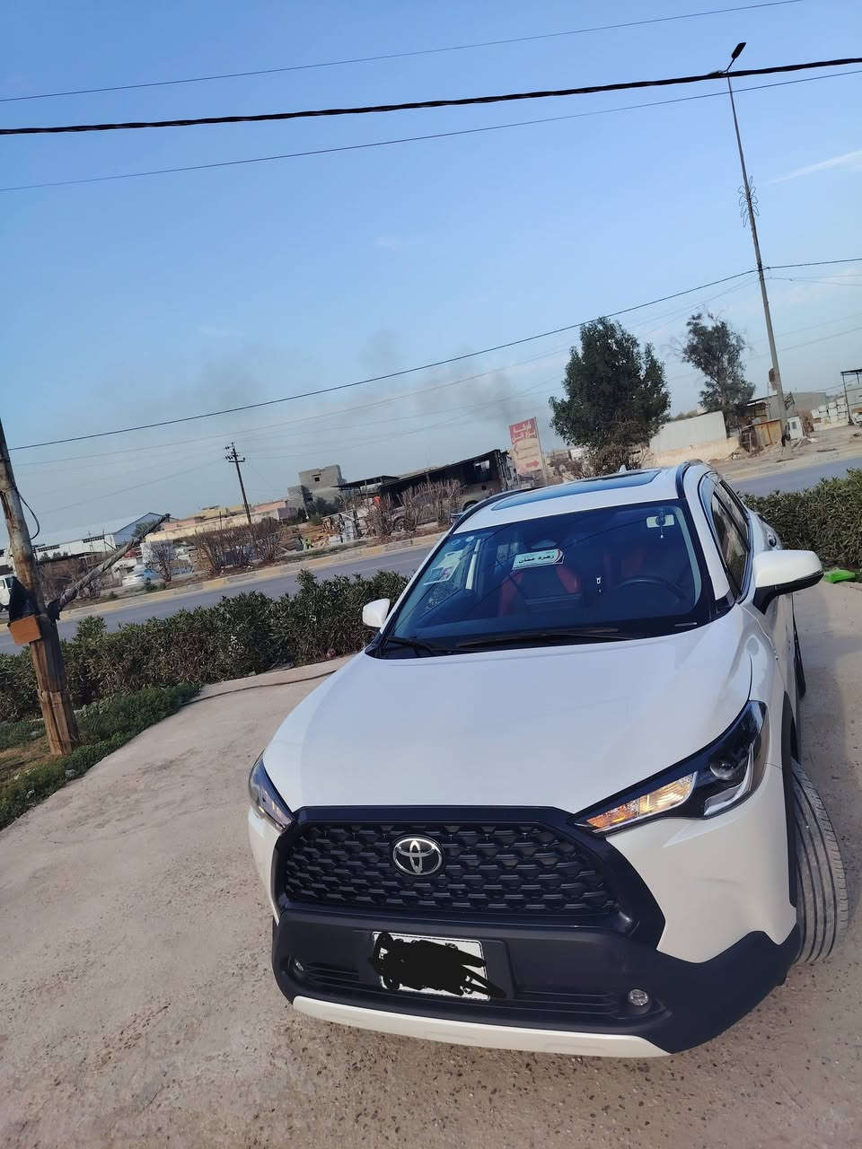 سلام عليكم
كورله كروز 2025للبيع السيارة مواصفات خليجي
كشافات
 حساسات امامي وخلفي 
داخل احمر واسود
اشاير بالمري
شاشة
محرك+كير مكفولات
سياره مكفولة بيه فقط دعجه ماشر عليه بالجاملغ الأمامي 
السعر خاص
الرقم ***********
