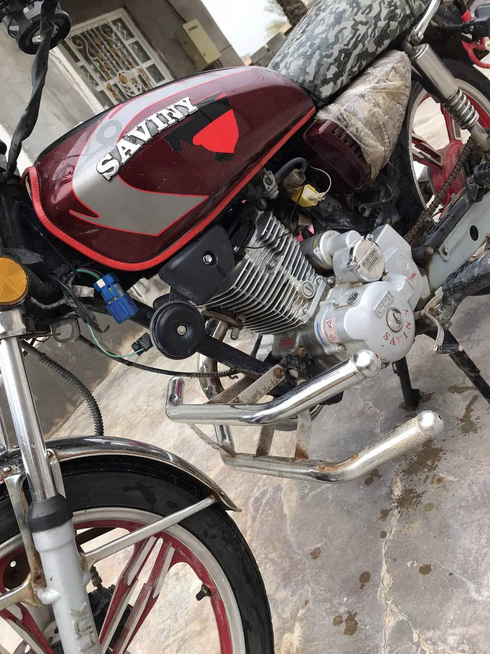 سلام عليكم دراجه سفيان  موديل 21 دراجه كامله اورق كامله مكاني ديالى الخالص السعر 400 رقم الهاتف ***********
