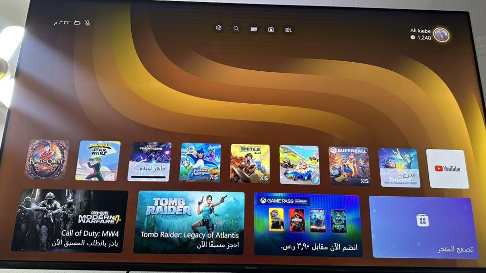 سلام عليكم عندي xbox series x نضيف جدا غراضة كامله موديل 23 مستخدم قليل جدا وصار ￼ عندي كسر بالقاعده مال HD وصلحته يعني الجهاز مفتوح السعر 625 وبي مجال مكاني الدورة جمعية خير الله


**إذا كنت صاحب هذا الإعلان وتريد حذفه لأي سبب، رجاءا أرسل رسالة إلى الدعم الفني**