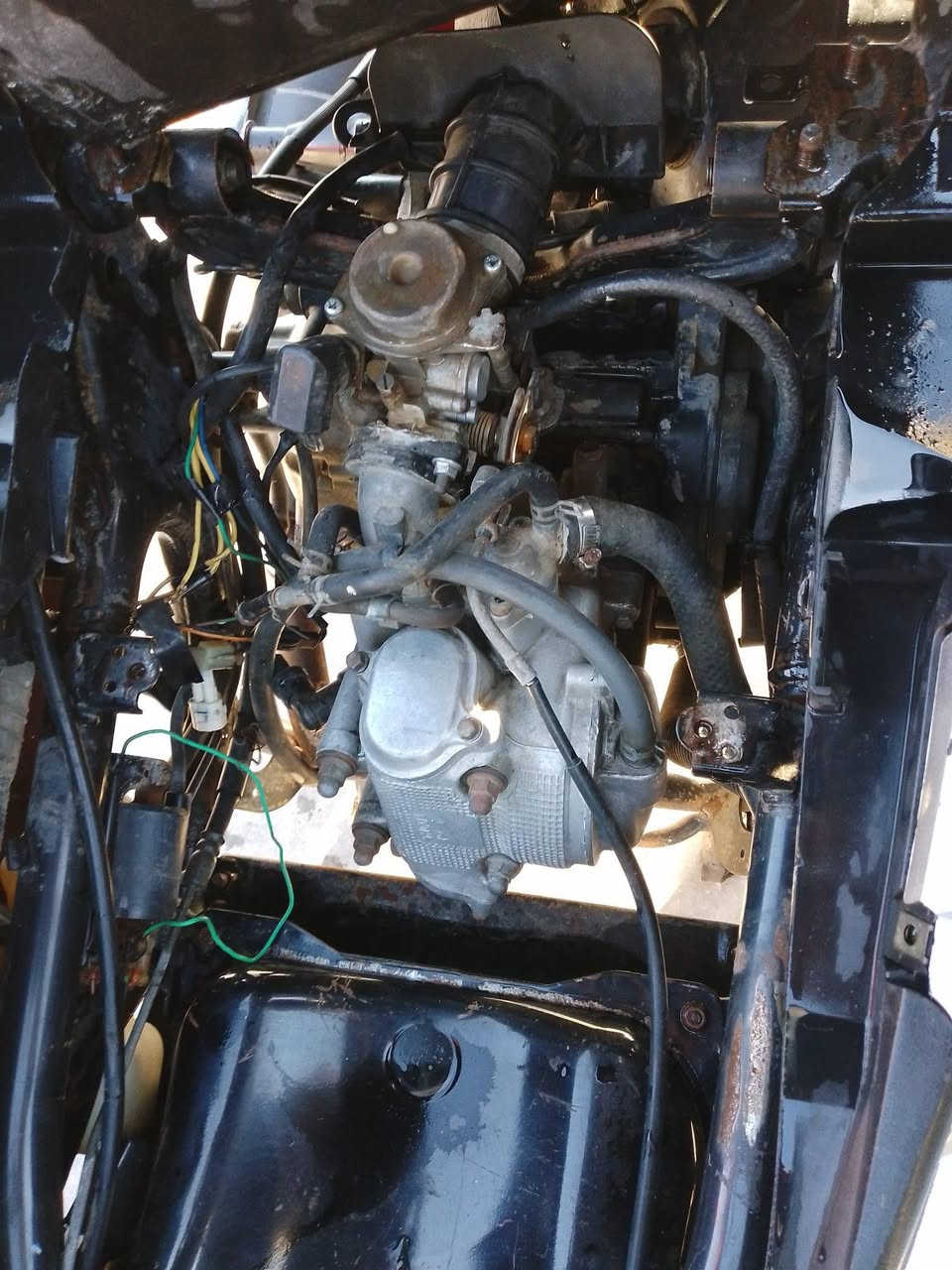 سلام عليكم دراجه ماجسته دبل رون. دراجه خير من الله. شلعه ومعدل.  كهرباءيات كله شغاله  كلوب جنطه شغال. السعر 450 وبيهه مجال او مراوس.  مكان كوت كفاءات شارع المسبح***********
