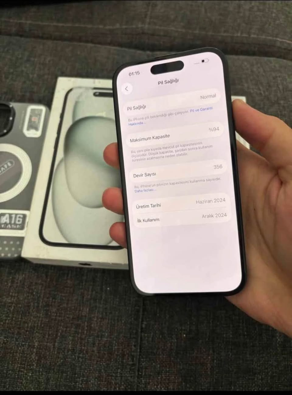 السعر 550 دولار 15 iPhone

ما مفتوح كفاله ضيف الجهاز ما مبدل ولا مفتوح بطاريه ٩٤

بس الجهاز والكارتون موجود مكاني ديالى قريه العنبكيه خناقين, ديالى


**إذا كنت صاحب هذا الإعلان وتريد حذفه لأي سبب، رجاءا أرسل رسالة إلى الدعم الفني**