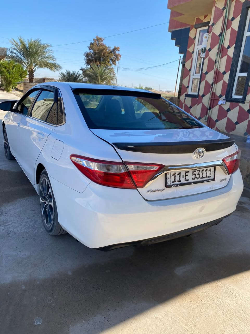 السلام عليكم
للبيع كامري امريكي 
XSE 2016
فول فول مواصفات عدا البصمه
رقم بغداد دولي
مشروع وطني
ضرر قطعتين بدون دواخل
سنويه مجدده ل29
شرط التحويل والغرامات
تبريد قطعتين
كشانه تدفئه تبريد
والسياره  مواصفاتها معروفه مايحتاج اذكرها 
وسعرها مناسب وجوا السوك 
160$ وبيها مجال 
ماتلگها بنظافتها بهيج سعر 
السياره مال بيت 
مكاني بيجي الحجاج 
هـ ***********
هـ ***********
