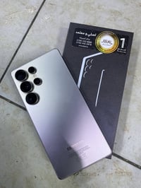 للبيع سامسونك s25 الترا ذاكره 256 دبل سيم جهاز جديد مع كامل ملحقات مغل...