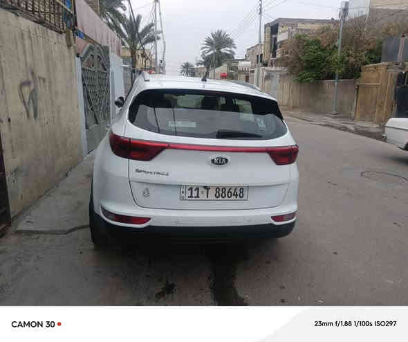 السلام عليكم كيا سبورتاج 2018 خليجي سياره ماشيه 69 مقفوله كفاله عامه من عدا شخط صغير حساس امامي خلفي سياره نظيفه جديده تحكم السيرين السعر 190 مكان بغداد ***********
