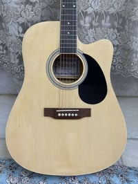 كيتار اكوستك • خشب اصلي • عنق مصلح