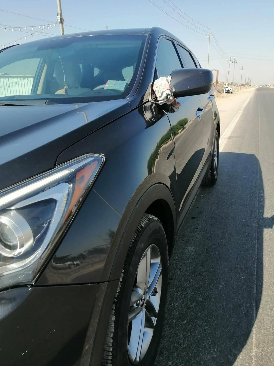 السلام عليكم مكلف بالنشر 
للبيع هونداي سنتافي 2018

السياره جديده
بااسمي تحويل ثاني يوم
رقم قادسيه
مكانها الديوانيه /البدير
مواصفات :
 تحكم ستيرن جهتين
تبريد قطعتين 
نضام ECO 
كامره 
حساس خلفي
بلوتوث اواكس 
مثبت سرعه
نضام ايكو سبورت 
ضررها بنيد فقط موضح بالصور بدون ايرباك 
مكينه Gti 2.4
مكينه كير حداديه تخم تاير جدد 
السعر 160 بيه مجال بسيط 
للاستفسار ***********
***********
