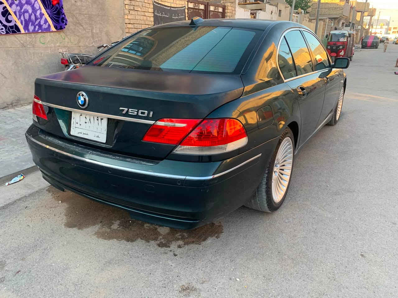 السلام عليكم ورحمة الله وبركاته
باخره 750i رقم بغداد اصل 2006 معلايه 2014 واصله للكمرك المعامله وباقي ع الكشف واني ماعندي امكانيه اكملها ابيعها ع وضعها 

سياره بلاديه وجديده كلش ومابيها نقص اي شي فقط جراد بالقماره والبنيد والجنطه كير ومحرك كفاله حداديه نضيفه حيل تخم تاير نضيف كلها ع وضع الشركه راعيها ابو السنويه بالكوت يمي وكاله موجوده

العنوان كوت المركز 

السعر (100) وبيها مجال 

للتواصل 

 

***********
