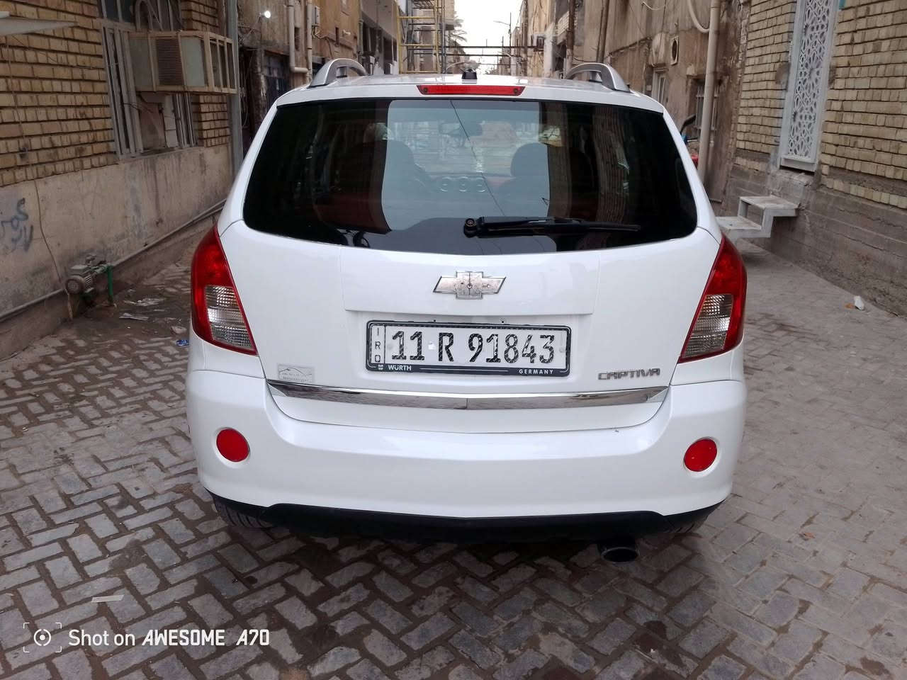 السلام عليكم
سيارة موديل 2013 شيفروليت كابتيفيا ستيشن
سيارة كير و مكينة كفالة عامة + تخم تاير جديد

 حدادية و  صدر جديد تبريد تدفئة ويه السويج كهربائيات كلها شغاله……سلايت بالقمارة كشنات كهربائية مري كهربائية 

تحكم بالستيرن مثبت سرعة السيارة مقفولة كل ضربه ما بيها فقط قطعتين صبغ جماليه 

رقم بغداد انكليزي الهزه ما صاقطه تحويل فوري  السعر 83 ورقة

العنوان بغداد مدينة الصدر قطاع 4 
الهاتف: ***********
