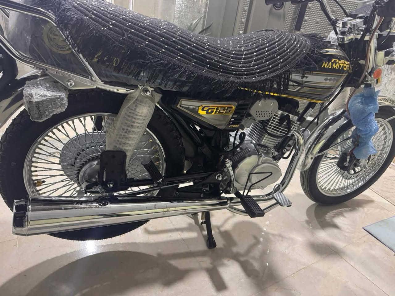 دراجا نامي برو موديل 2025 دراجا صفر كولعيب مابي سلف واحد وطلع السعر مليون الشراي يتصل عل القرم *********** المكان خانقين
