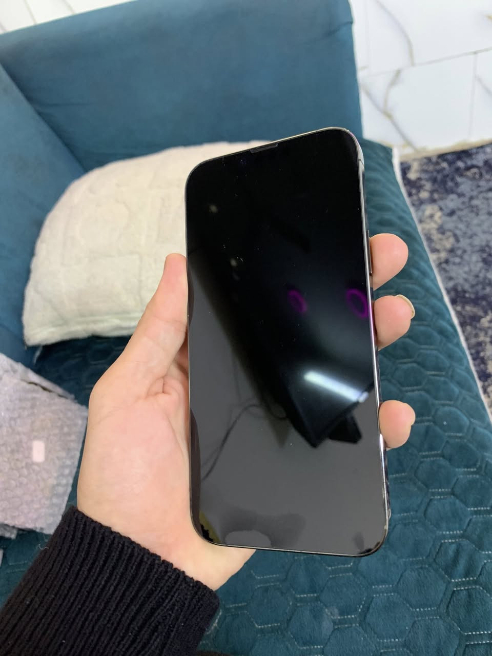 13 بروماكس 256 جهاز جديد لوك كله شغال مسج قطعه اصليه بطاريه 84 بلاد السعر 560 قفل نهايته شراي خاص بلديات *********** فقط بيع بغداد
