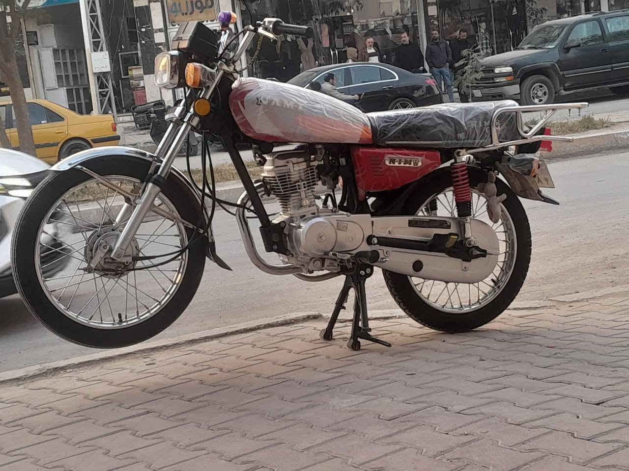 سلام عليكم دراجه للبيع نامه متياز موديل 25كفاله عامه شرط تفيلس ما مفيلسه وراق سكنر سعر 775وبيه مجال مكاني عفج رقمي***********بيه وتساب
