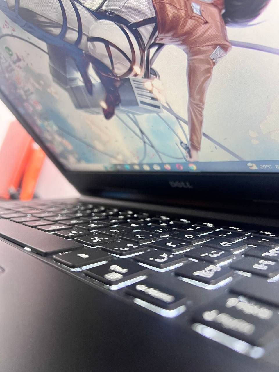 بسعر 270 الف فقط 🔥🩵
‏‏لابتوب dell نظيف جدا، مناسب للدراسة والتصميم والبرمجة والبحوث وكافة الاعمال المكتبية بشكل سلسل جدا 🩵 وايضا سريع بالالعاب وينطيك سلاسة حلوه✨
‏
‏المواصفات التقنية ...
‏المعالج / Core i5 6200U جيل سادس 
‏كرت شاشة خارجي / Nvidia Geforce 920M 2GB 
‏كرت شاشة داخلي / Intel HD GRAPHICS 520 4GB 
‏الرام / 8GB  
‏التخزين / 256GB SSD 
‏الشاشة / 14.1 INCH HD
‏الكيبورد ضوئي ✨

‏ملحقاته كاملة
‏- شاحنته الاصلية
‏- ماوس
‏- ماوس باد
‏- حقيبة جديدة
‏السعر  270 الف / ضمان 10 ايام استبدال في حال وجود اي خلل او مشكلة 
‏يتوفر عندي توصيل كل العراق
‏متواجد ماسنجر
‏واتساب / ***********
