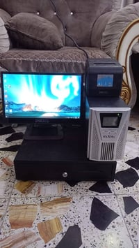 كاشير للبيع كامل وجاهز مستعمل فقط شهر واحد  $850وبيه مجال للشراي  هاتف...