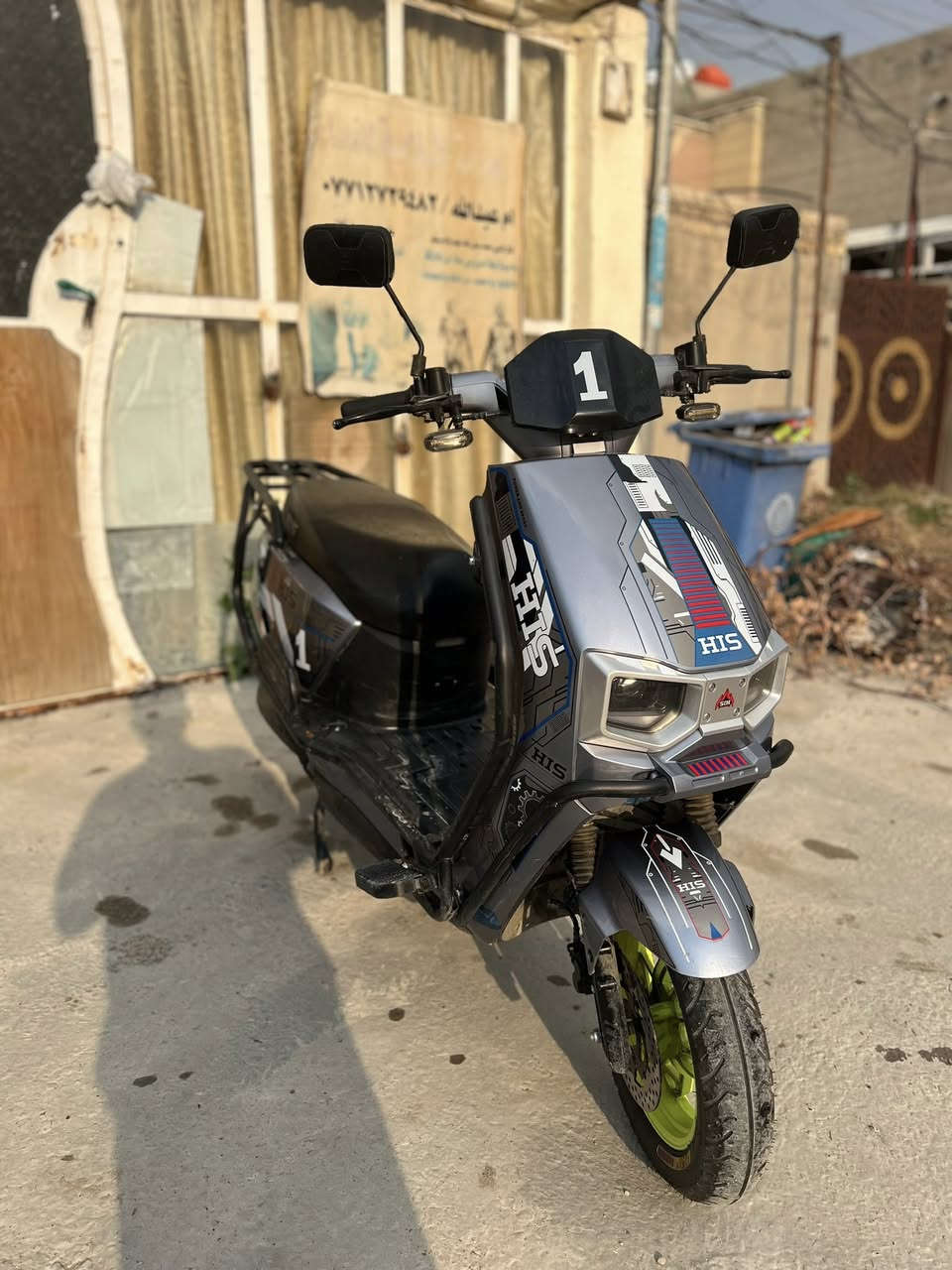 السلام عليكم
للبيع دراجه ام عيون HIS دراجه خير من الله 6 باتري ملف 2500 دراجه شلعه و معدل بيها نضام P ونظام R رجوع للخلف دراجه مدرعه مابيها اي شخط فول دراجه سعر 675 وبيها مجال مكاني بغداد 

***********
