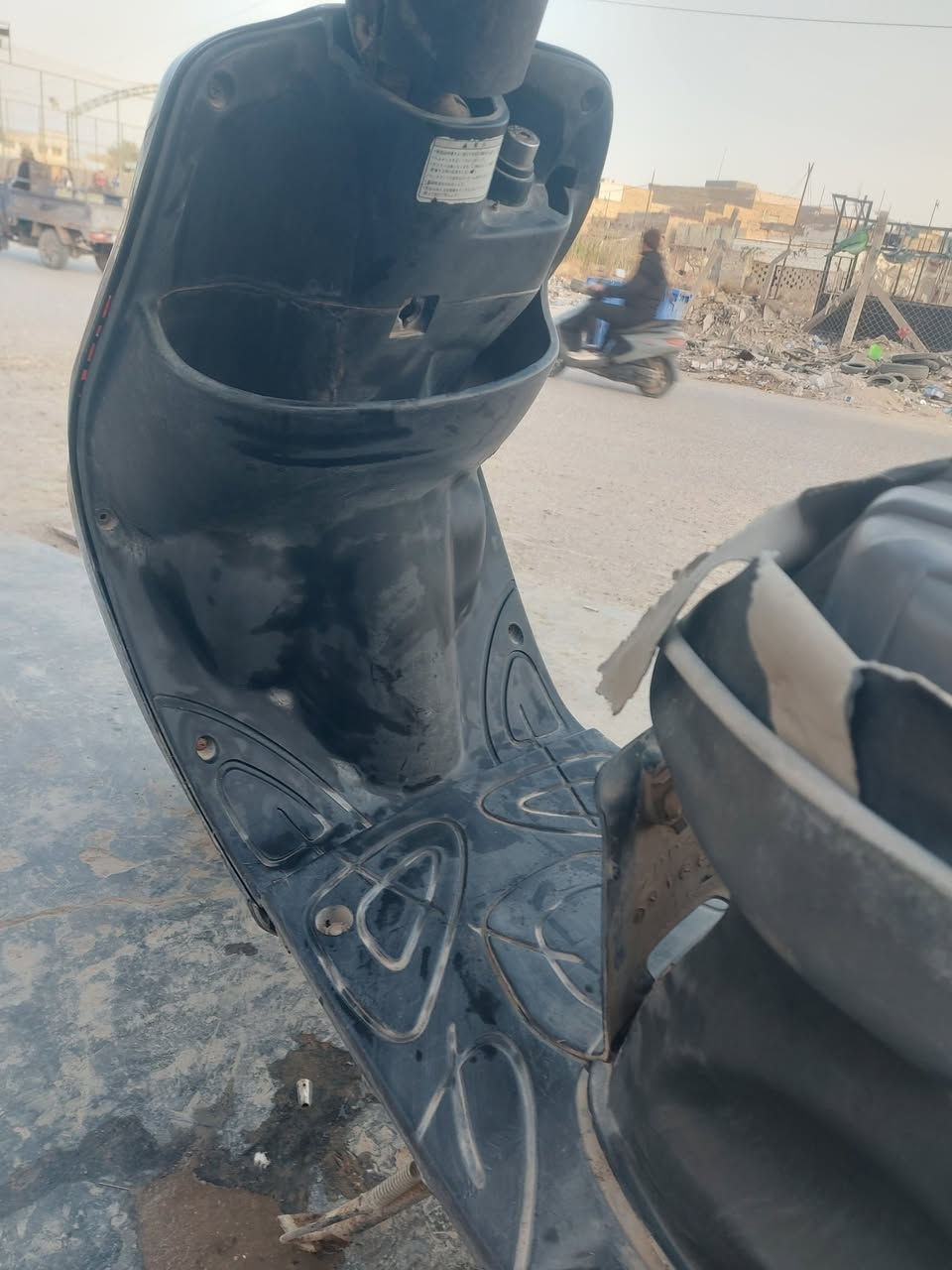 سلام عليكم دراجه جانت متروكه مااعرف عطلهاا ابيع كوم حديد مكانها الديوانية حي الوحده
***********
