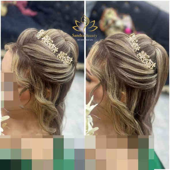 زبونتنا الحلوه 
اليوم طلعت احلى عروسة 😍♥️
مهنايه ان شاء الله
طلعت لعابه👰‍♀️🤩🤩🤩تسريحه ومكياج شغل كادر ساندرا بيوتي 😍

_________________
عنوان الجمال😍
#شعارنا_ضمان_النتائج✅

📍العنوان
الديوانيه / العروبه الاولى
 داخل فرع  مثلجات حسين 
صالون ساندرا بيوتي 
***********
***********
