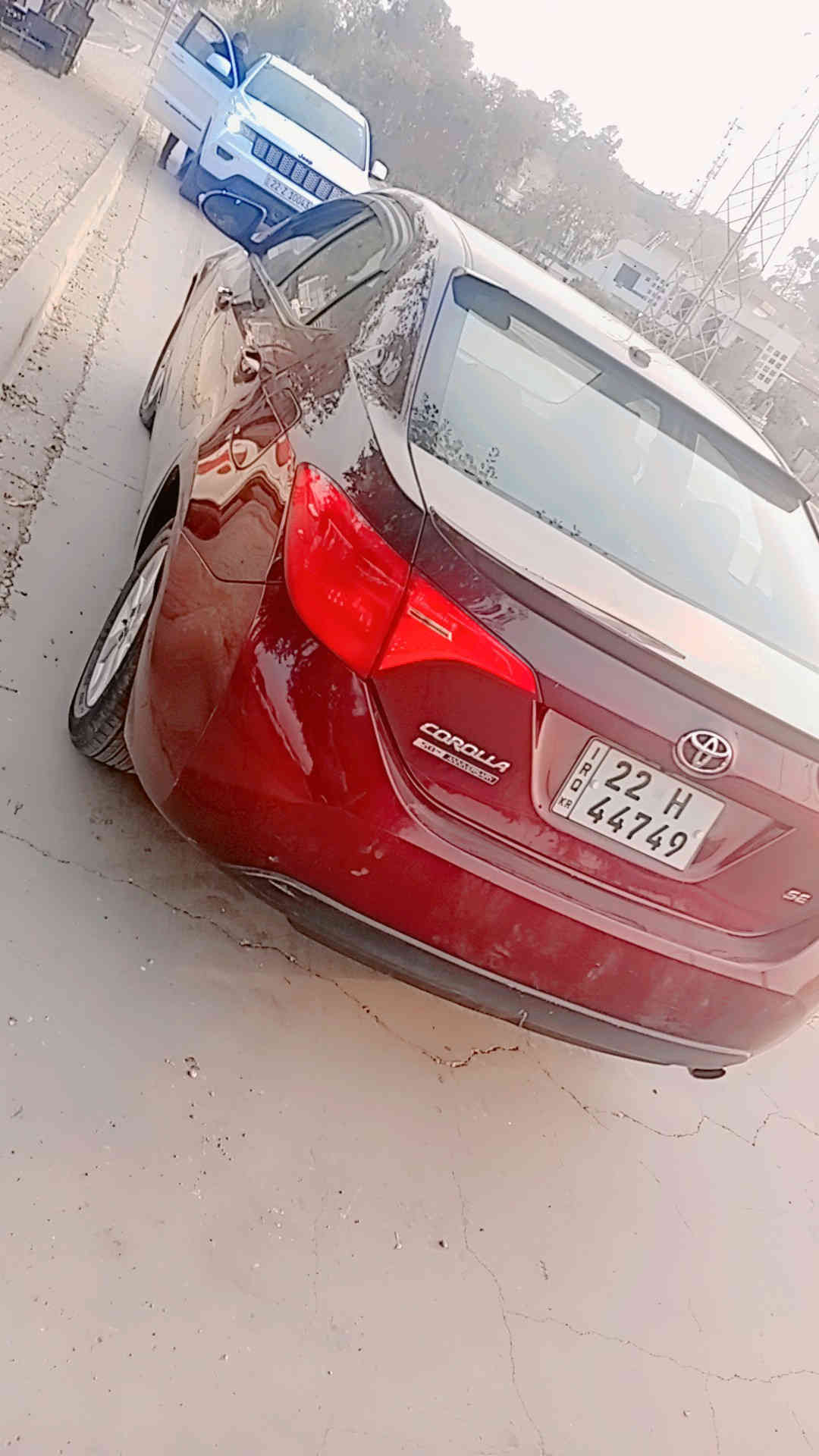 كورلا 2017وارد امريكي
بيها طخه بل جنطه اوراجع بارد اوبلحافه البنيد فقط بدون صبغ بدون ضربه قويه السياره اكلين 
كير مكينه كفاله تبريد ثلج 
ماشيه 113
عليه ادامه كامل مابيها مصرف
موصفاته فول موصفات 1/1
بصمه
فتحه 
شاشه كبيره دواره اندرويد 180
اكروز مثبت سرعه 
ايكو الاقتصادي
لايتات زنون عالي ناصي
حساسات امامي خلفي
رادارات 
اشاير بل مري 
رقم اربيل الدولي بسمي 
سعر 145اوبيها مجال 
رقمي ***********بي وتساب 
مكاني بغداد حي العدل
