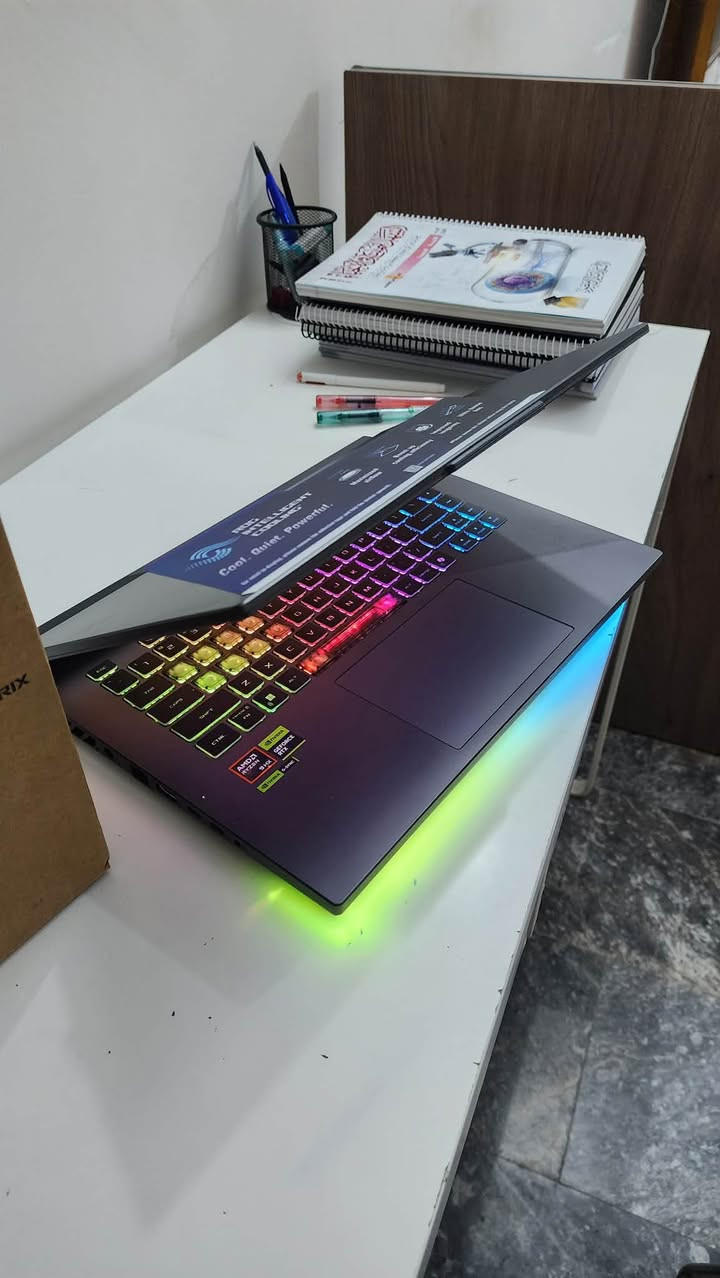 ASUS rog strix g 16 

Amd reyzon 9 8940 HX

RTX 5070 8gb

حجم شاشة 16

ماخذة قبل 4 ايام من شارع الصناعة مزايا بغداد جديد مع ( وصل الضمان لمدة سنة كاملة ) 

 صحة البطارية 100% 
كأنما تاخذة جديد 

SSD 1 tb 
Ram 16 gb
WUXga 165 hz IPs

2,450,000

بغداد الشعب
***********
