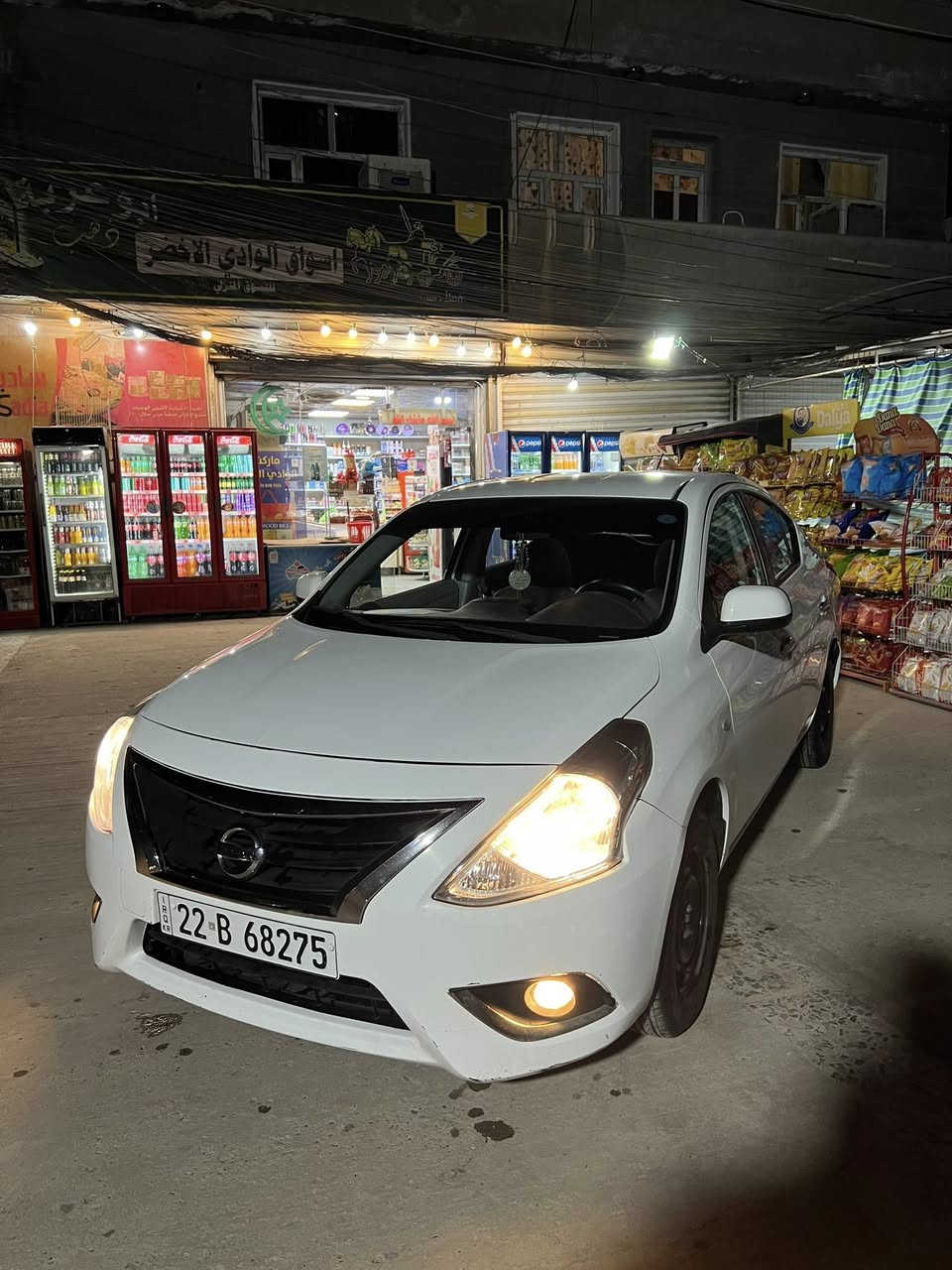 السلام عليكم
نيسان صني للبيع فقط 

موديل 2020 هندي بليتة زركة 

رقم اربيل السيارة باسمي ، هزة وسنوية جديدة 

كير ومكينة مكفولة والسيارة جاهزة 

السيارة اعلى مواصفات بموديلهة وموضحة بالصور 

الجاملغ الامامي فقط صبغ باقي السيارة كلهة كفالة 

السعر 109 وبيهة مجال بسيط 

مكاني بغداد - العامرية 
للاستفسار الاتصال على الهاتف او واتساب 
***********
