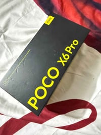 للبيع جهاز POCO X6 Pro 5G نظيف جداً (512 جيجا) + 9 كفرات هدية التفاصيل...