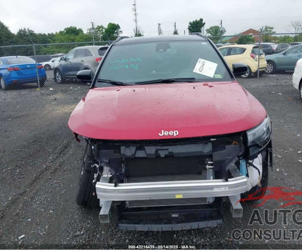 جيب كومباس ٢٠٢٤ حادث بسيط جدا صبغ الجاملغ الامامي الايمن فقط بدون ايرباك رقم بغداد (شهداء)  لمتد فول مواصفات مكان السيارة اليرموك للاتصال على الرقم
*********** متواجد واتس اب
