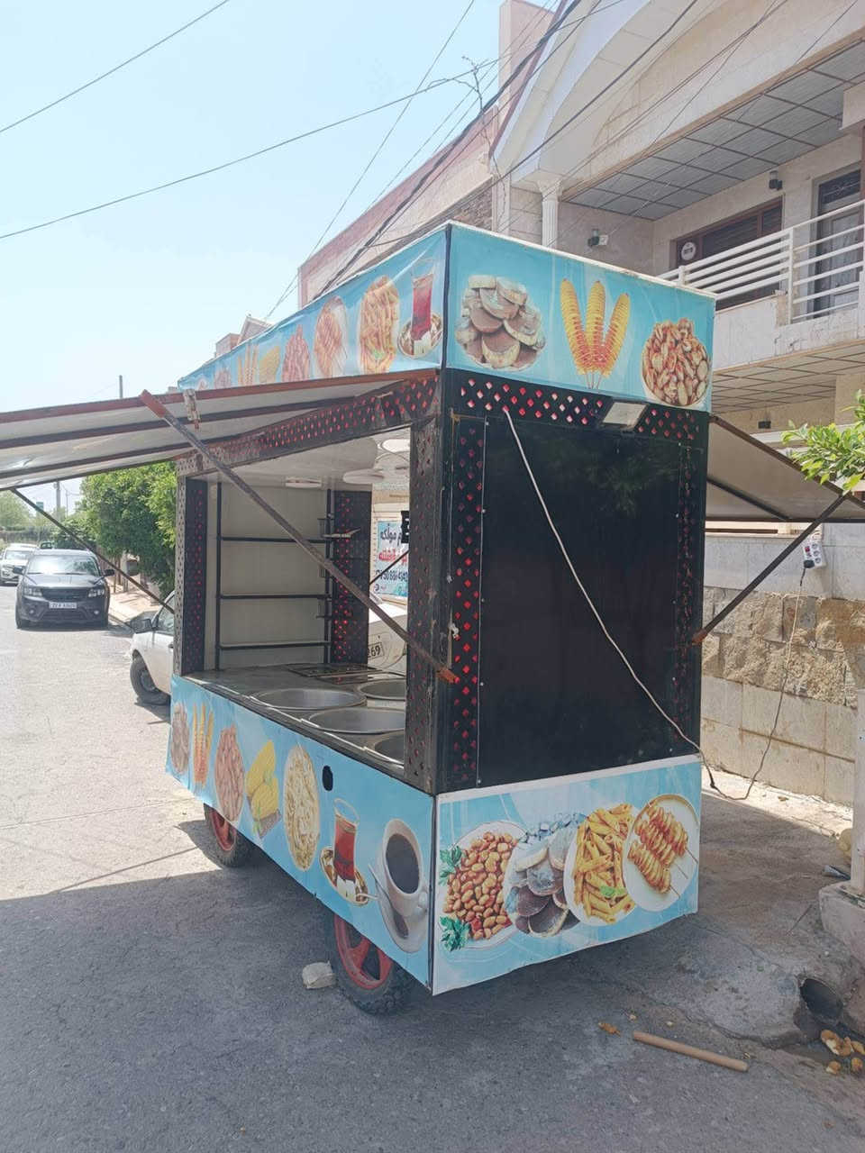 عارەبانەی خواردن دروست كردن تازە بەڕادان دراوە زۆر زۆر توند و تۆڵە شەش دانە تەشتی هەیە شوێنی برنجی هەیە تایەكانی شەفتە بە ماتۆڕ یا بە سەیارە ڕادەكێشرێ هەتا بەغداش بتەوێ دەڕوا جێگای نزیكی هەشت خاز زیاتری هەیە كارەبای هەیە هەموو بۆڕیەكانی دوو ملیمە سێ ملوێن زیاتری تێچوە ئێستا بە ملیۆنەك و 900هەزاری دەفڕۆشی لە هەولێر . هەولێری نوێیە أربيل, العراق


**إذا كنت صاحب هذا الإعلان وتريد حذفه لأي سبب، رجاءا أرسل رسالة إلى الدعم الفني**