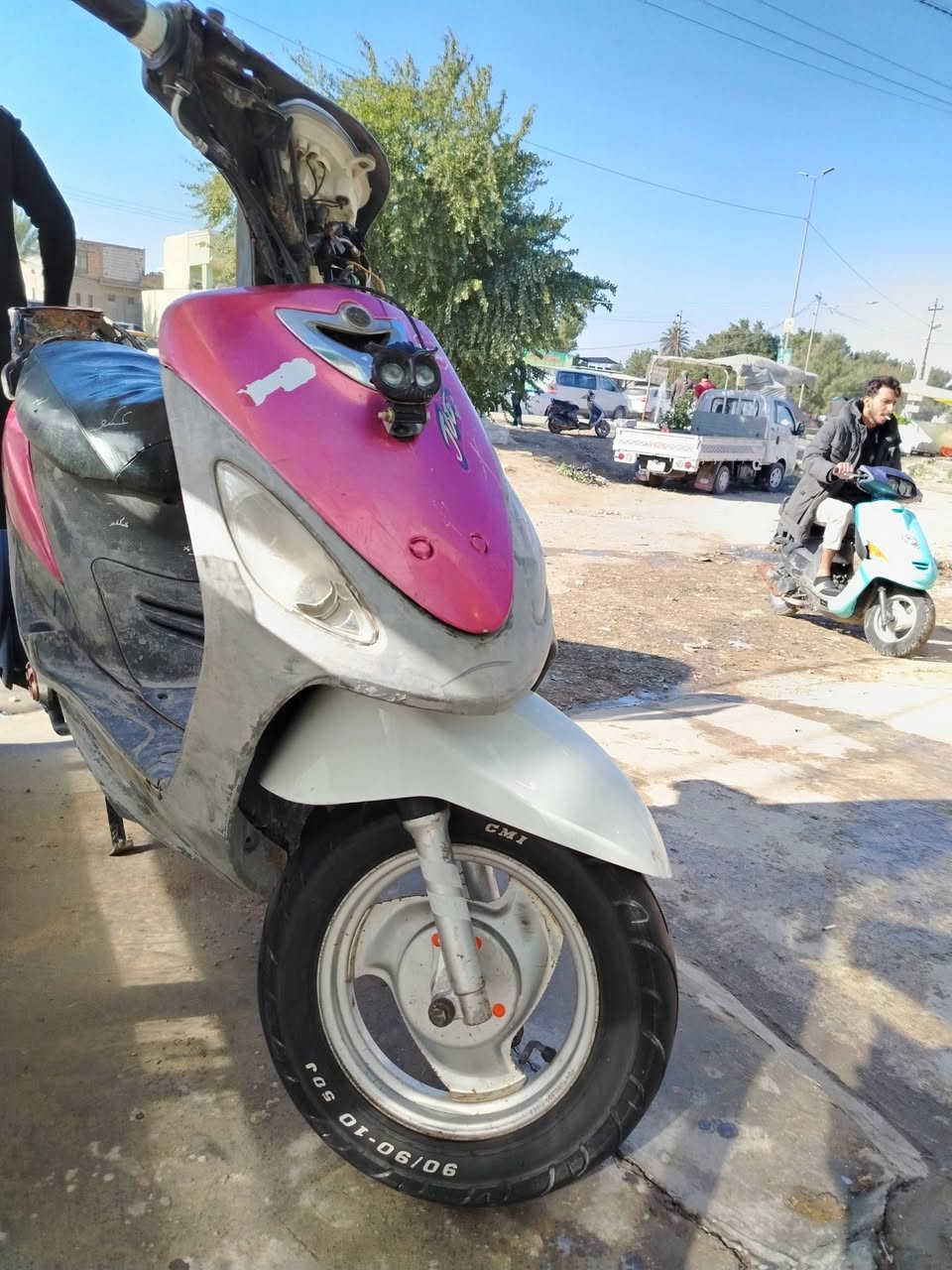 السلام عليكم دراجه ماكس منغولي للبيع السعر 450 مزوده بوشه وبسم بوشه 55  رقم الهاتف ***********
مكان بابل حله ورديه
