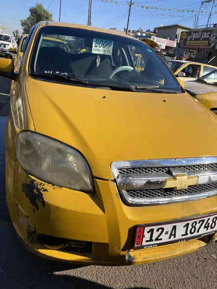 السلام عليكم أفيو 2009رقم نينوى أوربي اني السياره بسمي هيئه وغرامات صفر كاربون بانزين شرط التحويل محرك استرا  ضررها صفحت السائق التكمه وجاملغ خلفي السعر 43وبيها مجال***********
