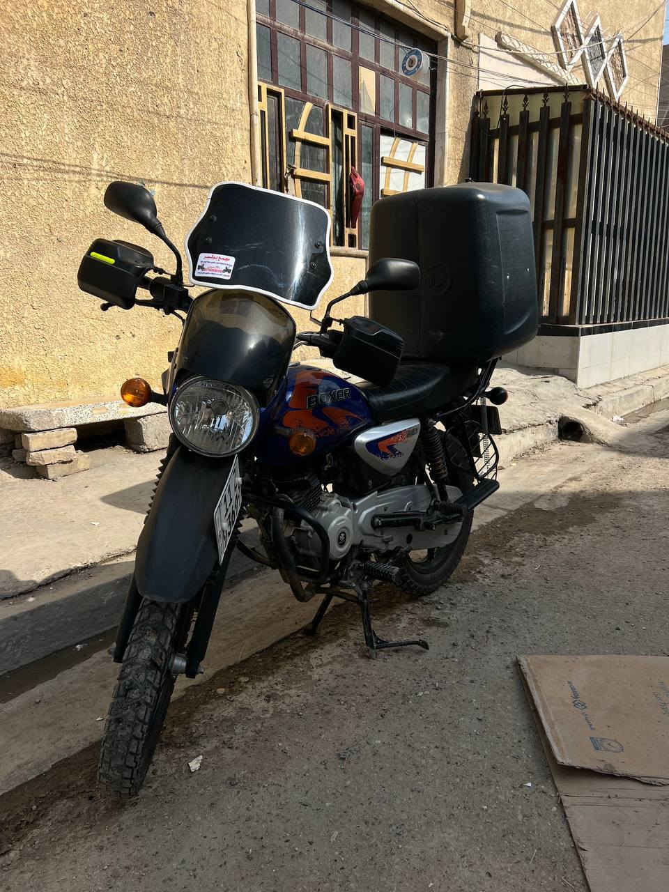 بوكسر موديل 2023
مرقم رقم بغداد 
مكينه مبدله بوشه وبستم فقط وما صار 15 يوم من جفتت
دراجه خير من الله نضيفه ومشيه 70700حقيقي تشغيله نكره سلف
مكاني رئاسه العبيدي شارع. 20
هـ***********
ما متواجد خاص
