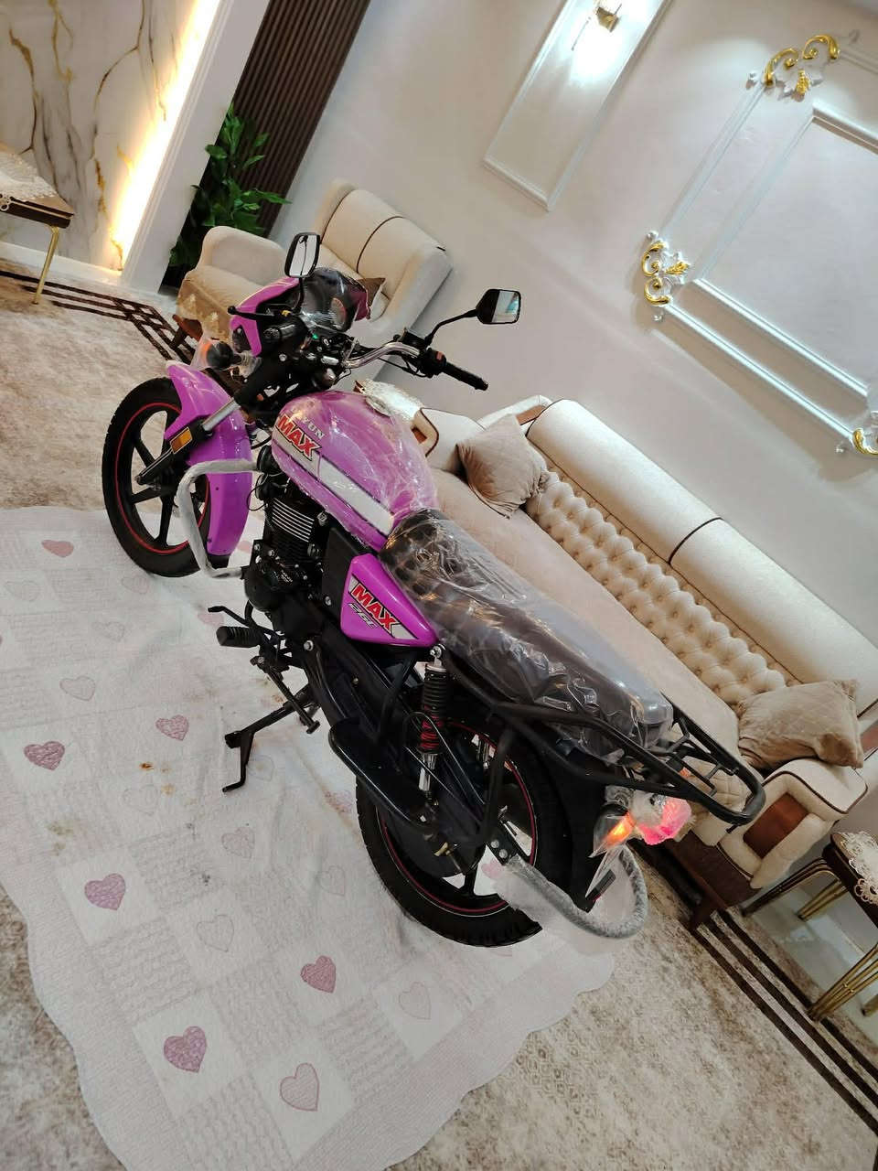 دراجه دايون (ماكس ) موديل (2023) الون ☯️ البنفسجي اصولي✨ (مكفوله ) للاستفسار الاتصال :***********
العنوان : واسط قضاء الحي
