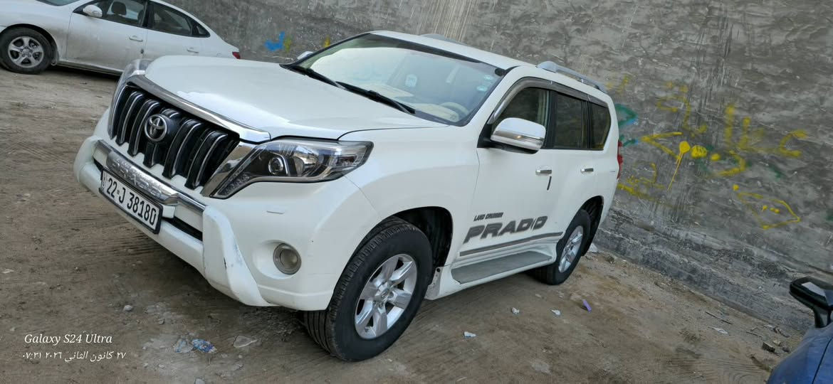 برادو 2014
أربعة سلندر 2700
كراسي أمامية كهرباء
بصمة 
وجهاز حماية
تشغيل عن بعد
رقم أربيل بأسمي
بيها حادث موضح مع صور السونار
ماشية 220 الف
تايرات جديدة
شاشة تاب
وشاشتين خلفية
للاستفسار على السعر
التواصل مع الرقم 
***********
اتصال أو واتساب
مكان السيارة بغداد حي الجهاد
