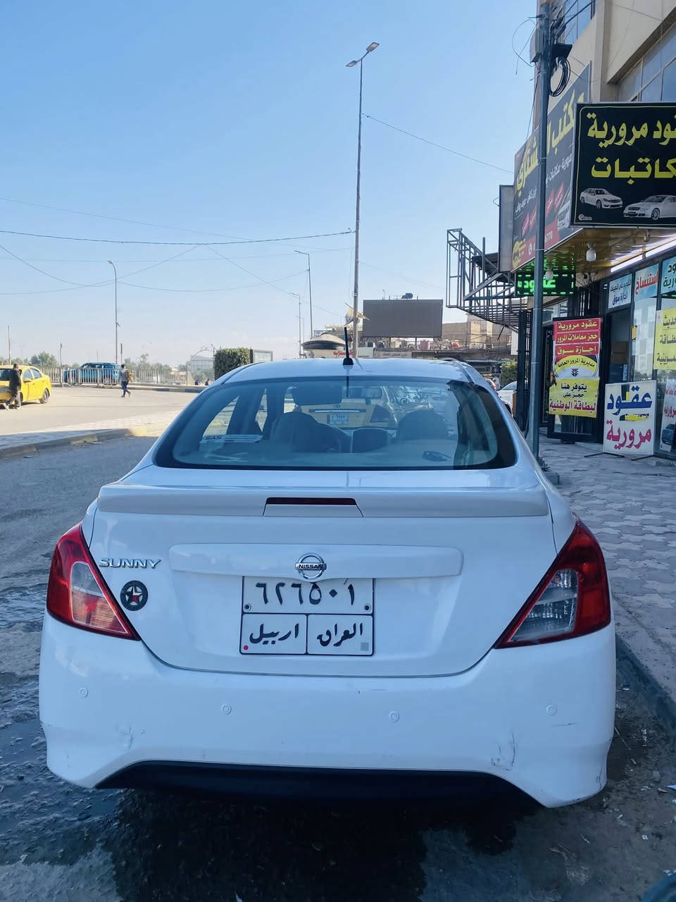 السلام عليكم          نيسان صني موديل 2020  بيهه بارد خشم البنيد   وتعديل بلحوض الخلفي بسيط اصبعين السياره جاهزه 
سنويه 2026 لشهر ال12 
السعر 115 
***********
