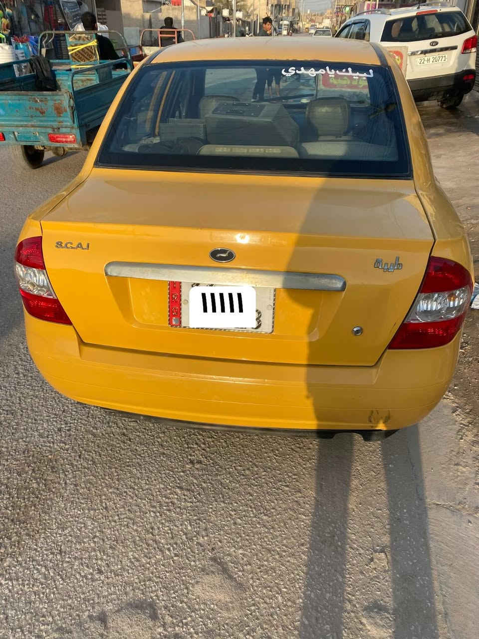 السلام عليكم ورحمة الله وبركاته طيبة ٢٠١٥ مكان كربلاء تحويل ثاني يوم سنوية جديدة السيارة كاملة كير مكينة بحالة ممتازة ، عوزها بس غاز للتبريد السعر ٤٠ ورقة 
***********
