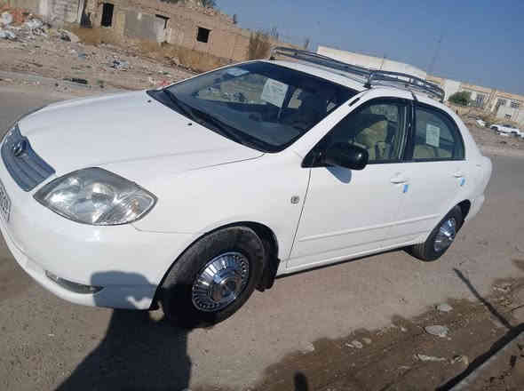 كورلا 2002 ااسياره جاهزه تبريد تدفيه صدر جديد مكينه 1600 هزه جديظه رقم دولي السعر 75 مكاني بغداد البياع ورقمي.               ***********
