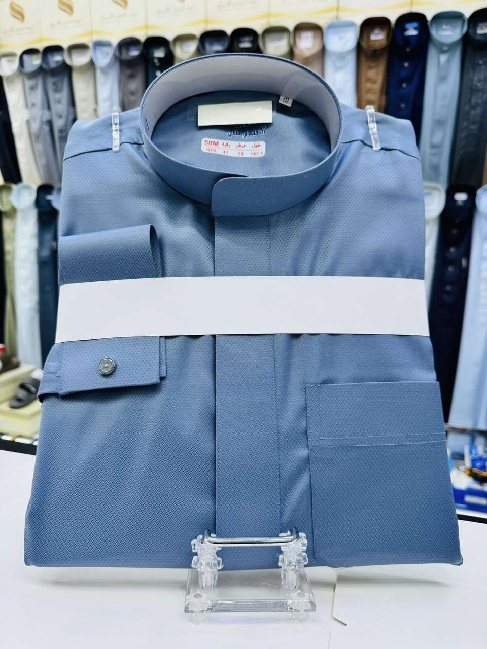 السلام عليكم 
  موديل اليوم خلية النحل سحاب مخفي بزمة معدني 
  فصال كلاسك  قياس 56S—62XL. 
 
 كل هاذا الجمال موجود داخل مجمع حسن حاتم الداوري
  
 العنوان— العزيزية— شارع السوق الرئيسي—
   قرب جامع العزيزية الكبير 

للستفسار  مراسلة الصفحة أو الاتصال 
   ***********
