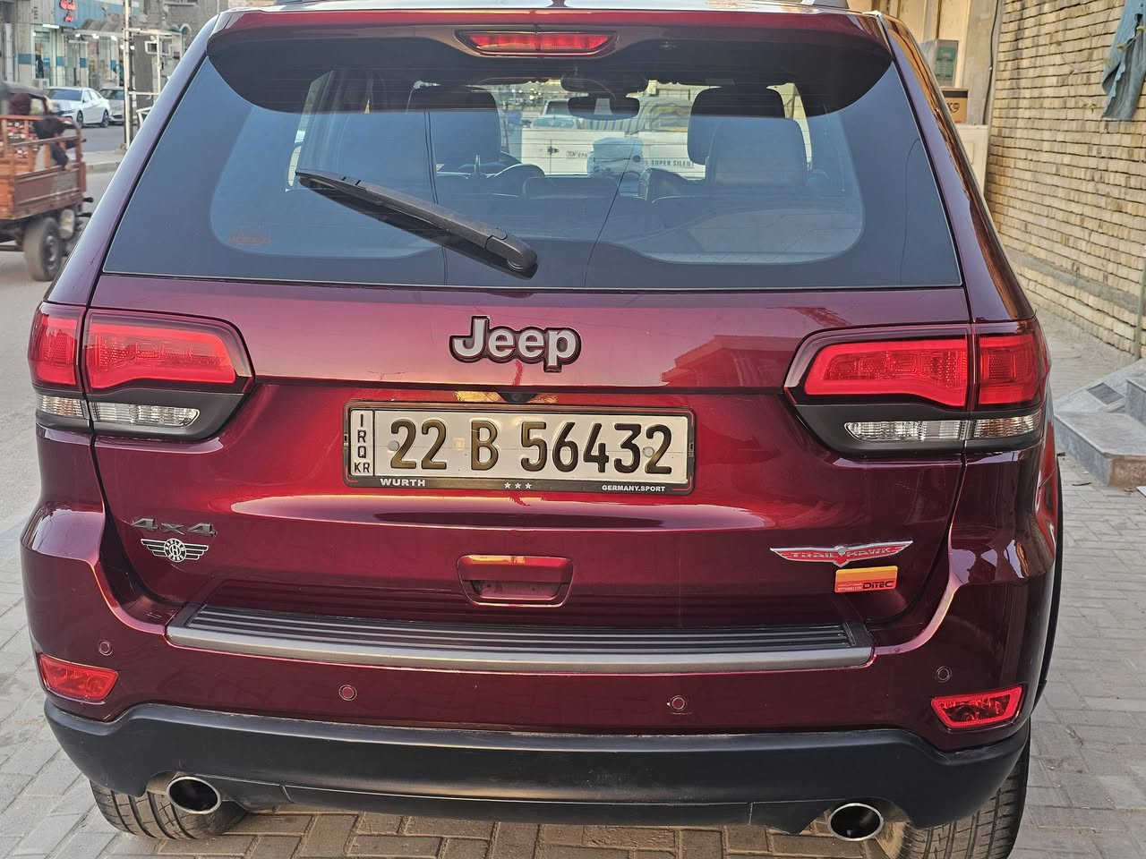 اندر جيب في العراق
جيب كراند شيروكي تريل هوك

قطعة جدا نادرة

وارد خليجي مكفولة كفالة عامة

السيارة مغلفة ppf

السيارة مميزة جامعة بين شكل 8 و اللمتد

وكالة هالرم

مواصفات السيارة

السيارة جكات تصعد تنزل حسب الوضع

السيارة نظام دفع رباعي متطور جدا يعني افضل من جميع

باقي الفئات

حساسات امامي 6 خلفي

فرملة خلفية

رادار جانبي
مثلث بالمري

بخاخ منظف المصابيح الامامية

صندوق كهربائي

كشنات كهربائي

كشنات حضن

هوكات امامية

دبل اكزوز

كشن تدفئة تبريد

ستيرن هیتر

تشغيل عن بعد

وضعيات القيادة رمل حصى حجر و طين وضعية السحب

4x4

مثبت سرعة

سقف بنورامي

مريات اغلاق و سد كهربائي
شاشة كبيرة

لايتات نشرة

و بعد مواصفات الجيب المعروفة كلها بيها

328 ورقة سعر

***********
