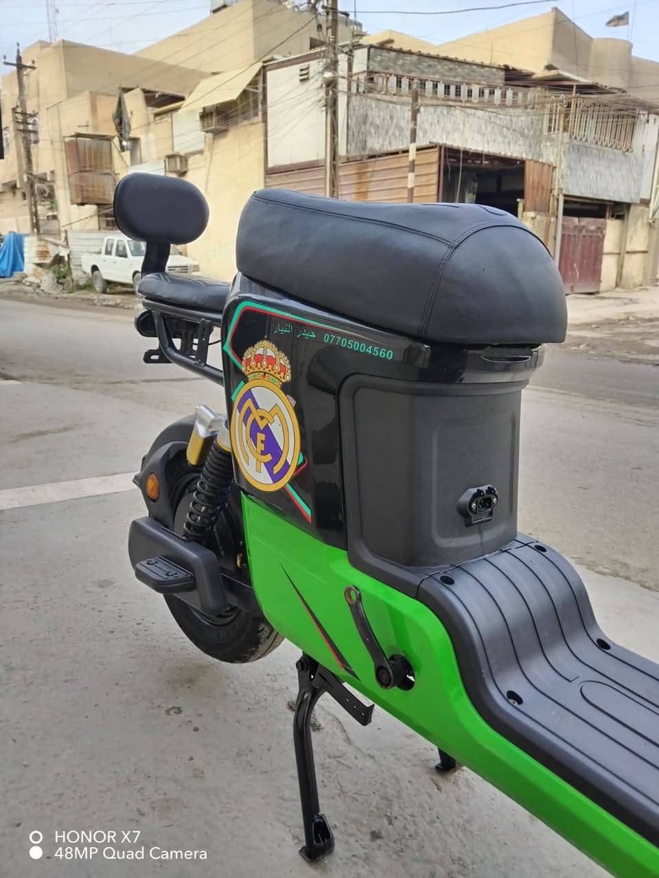 دراجة R9 للبيع نظيفه كهبائياتها كلها شغاله مابيها اي نص كامله غراضها بطارياتها شركة وللي 
السعر : 500 الف و بيها مجال 
العنوان : بغداد الجديده


**إذا كنت صاحب هذا الإعلان وتريد حذفه لأي سبب، رجاءا أرسل رسالة إلى الدعم الفني**