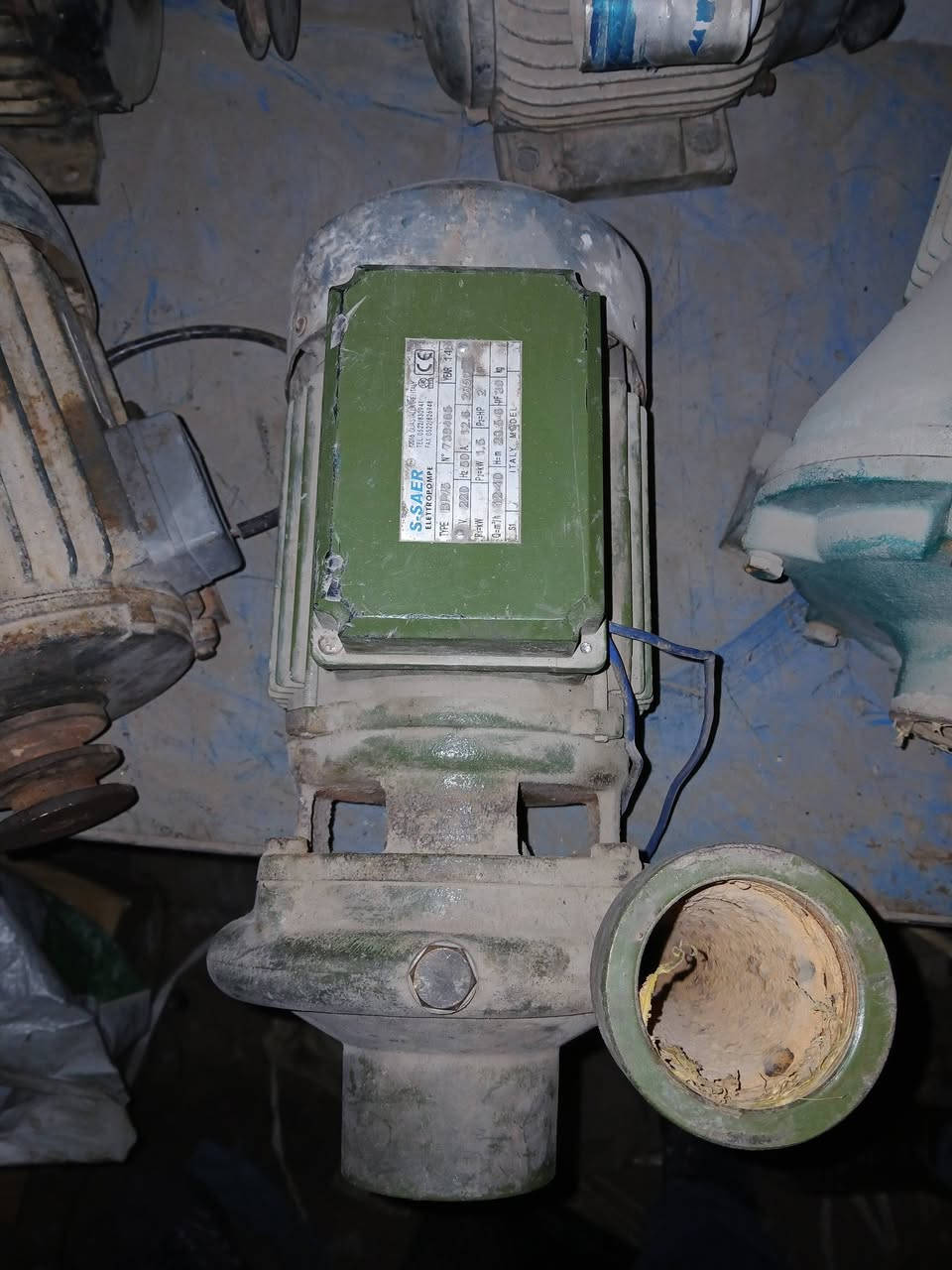 مضخه إيطالي نوعية ساير ٢انج ٢حصان سنكل سنكل بشاره ابراص ضغط عالي ***********سيدرحيم
